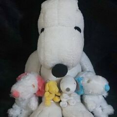 🌕️取引中🌕️SNOOPYぬいぐるみ🧸大小まとめて(大きめサイズ...