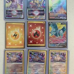 27枚の雑多なポケモンカード（英語）（ファーストエディション）