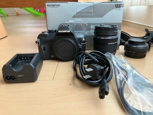 オリンパスE420レンズキット＋OLYMPUS 標準パンケーキレンズ