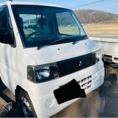 三菱ミニキャブ　軽トラ　車検2年付き