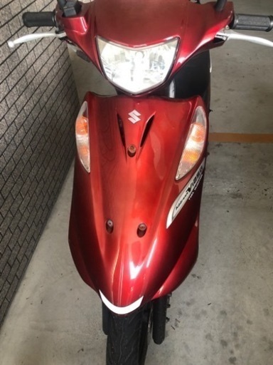 バイク スズキ　アドレス125 実動