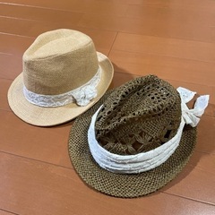 ローリーズファームとアースミュージックの夏用帽子2セット！