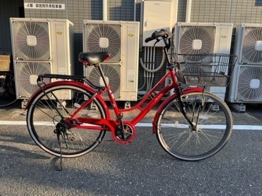 自転車 (赤い)
