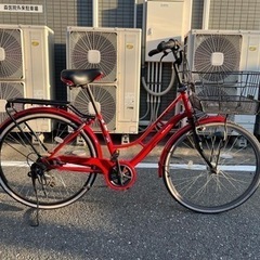 自転車 (赤い)