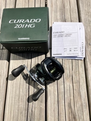 新品　SHIMANO シマノ 23CURADO クラド200m HG 左巻きベアリングカスタム