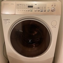 ドラム式洗濯機　乾燥機