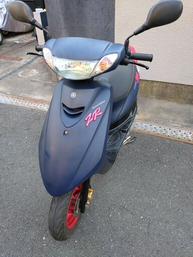 【希少燻紺】ヤマハ JOG-ZR(SA56J)4ST-FI車　2017年式!　お洒落カラー