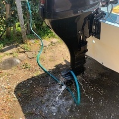 スズキ船外機　DF9.9　実働　L足　セル付き　燃料タンク＆ホース付き　　 スズキ船外機 DF9.9 実働 L足 セル付き 燃料タンク＆ホース付き