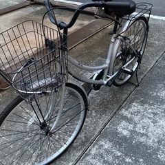 【完了】0円　自転車　27インチ　