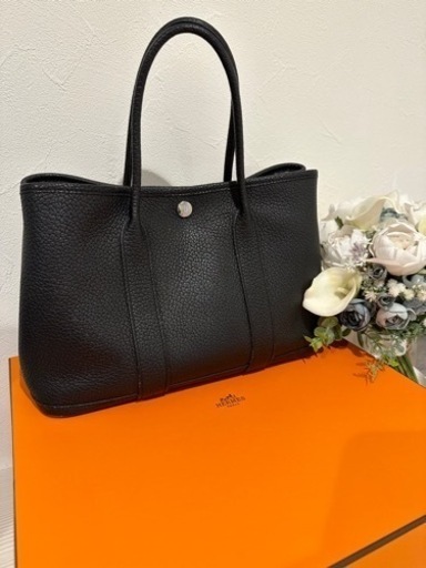 ◆正規品◆Hermes エルメス　ガーデンパーティー　tpm 黒