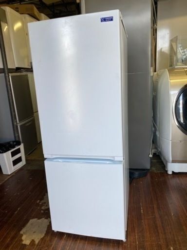 市内配送無料　2021年　YAMADASELECT(ヤマダセレクト） YRZF15G1 2ドア冷蔵庫 (156L・右開き) ホワイト！