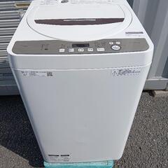 23区配送無料　冷蔵庫ユーイング110L＋洗濯機シャープ6kg