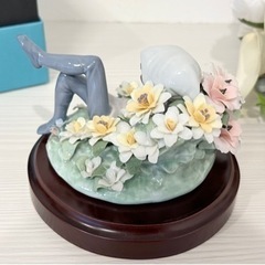 ◆極美品◆LLADRO リヤドロ　ハイポーセリン【夢見る妖精】