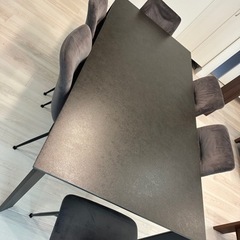 【値下げしました】東京インテリア　家具 ダイニングテーブルと椅子のセット