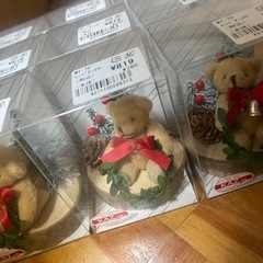 クリスマス用テディベア