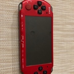 PSP3000レッドブラック　モンハンソフト付きとニンテンドー系...