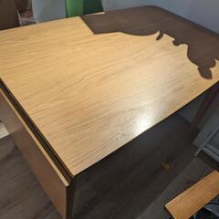 ダイニングテーブル 北欧 テーブル 木製 伸長式 伸縮 幅120...