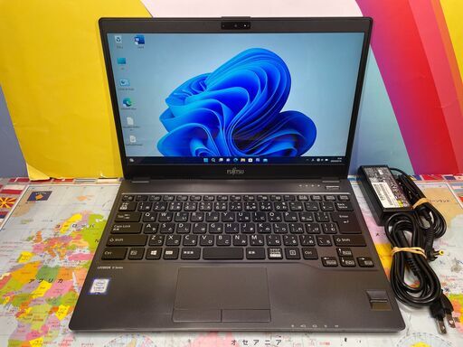 JC0399　美品 富士通 タッチパネル Lifebook U938/S 13.3型 FHD　ノートパソコン　Win11　Office