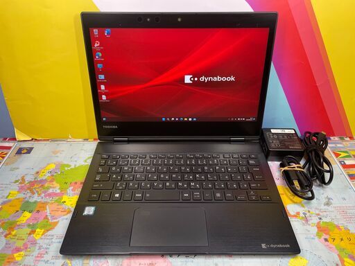 JC0392　東芝 美品 dynabook VC72/DN タッチパネル Office 軽量　ノートパソコン　高性能