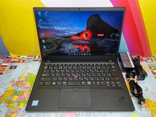 JC0302 レノボ Thinkpad X1 6th i7 16GB 512GB 14型 美品 ノートパソコン　Win11