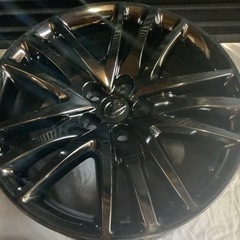 レクサスLS ホイール　純正オプション　19インチ　中古　スパッタリング塗装