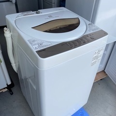 TOSHIBA 5kg洗濯機　AW-5G8(W) 2020年製