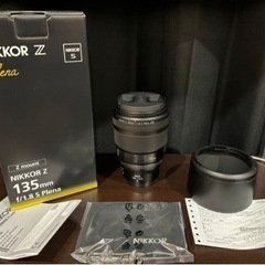 【ネット決済】ほぼ新品　NIKKOR Z 135mm f/1.8...