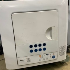 TOSHIBA 東芝 電気衣類乾燥機 ED-60C 2018年 動作品