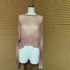 🌸【新品】1,639円 メッシュニット