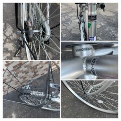 ★超美品・サビなし！★半年使用　普通のビジネスチャリ・変速無し。