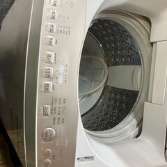 ☆中古￥18,800！TOSHIBA　8.0kg洗濯機　家電　2019年製　AW-BK8D7型　【BC118】