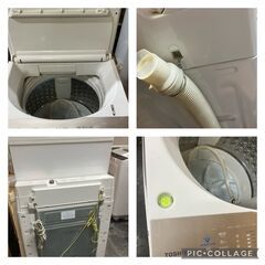 ☆中古￥18,800！TOSHIBA　8.0kg洗濯機　家電　2019年製　AW-BK8D7型　【BC118】