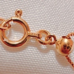 18K ベネチアンチェーン 真贋鑑定済 45cm 日本製 