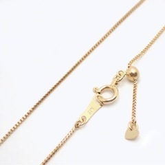 18K ベネチアンチェーン 真贋鑑定済 45cm 日本製 