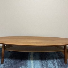 ローテーブル　ニトリ　サーフボード型　テーブル　机
