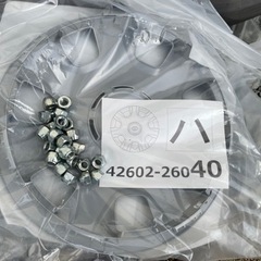 ハイエース夏タイヤ195/80R15 4本セットホイールキャップ付　