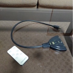 HDMI 切替器 1出力 3入力 4K対応 ケーブル 分配機 