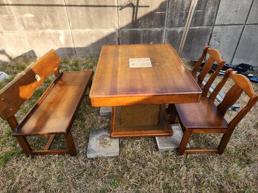 家具 スペインタイル　ダイニングセット