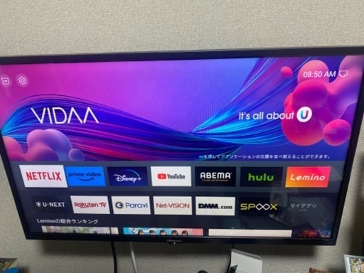 テレビ　32型 2021年製