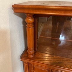 大川家具職人手作りのキャビネット