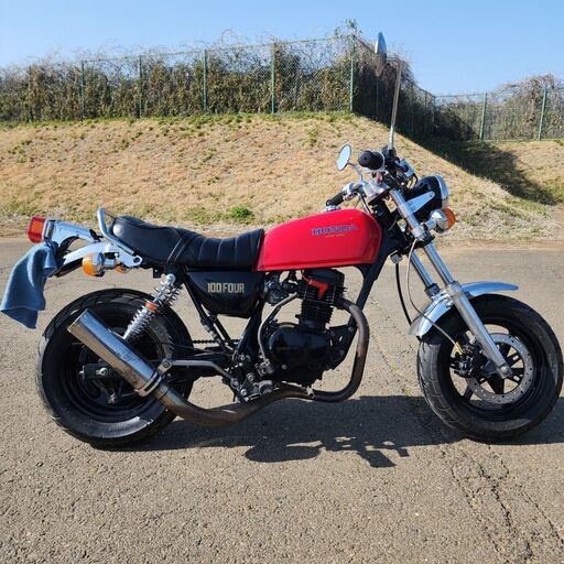 HONDA　エイプ50　エイプ100　ヨンフォア仕様　整備済みエンジン始動動画あります 　茨城県牛久市から