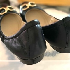 コールハーン靴　黒　22.5cm