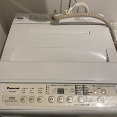 決まりました🙇‍♀️ 洗濯機　Panasonic 7k