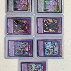 7枚のレアなカード: 遊☆戯☆王 迷宮の記憶。英語版。