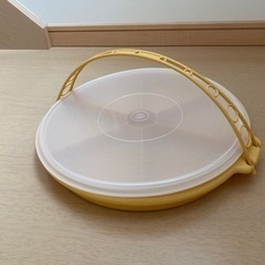 tupperware 仕切り付きオードブル皿 オールドタッパーウエア