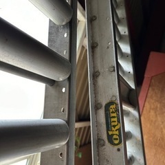 ローラーコンベヤー4本　農業　運送　