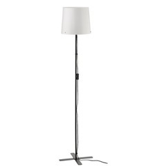 値下げ！　IKEA フロアランプ　電球付き　高さ調節可能　照明　...