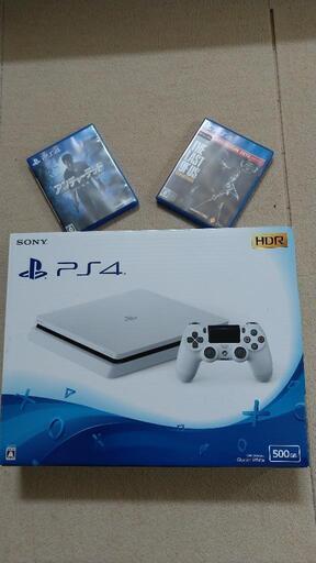 プレステ4本体中古＋ソフト2枚