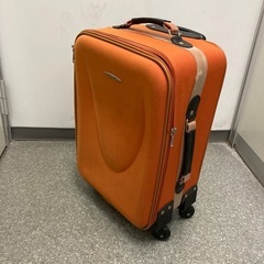 スーツケース オレンジ