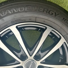 4月17日　お取引終了　バリ溝　195 65 r15 ブラックポリッシュホイール　４本セット